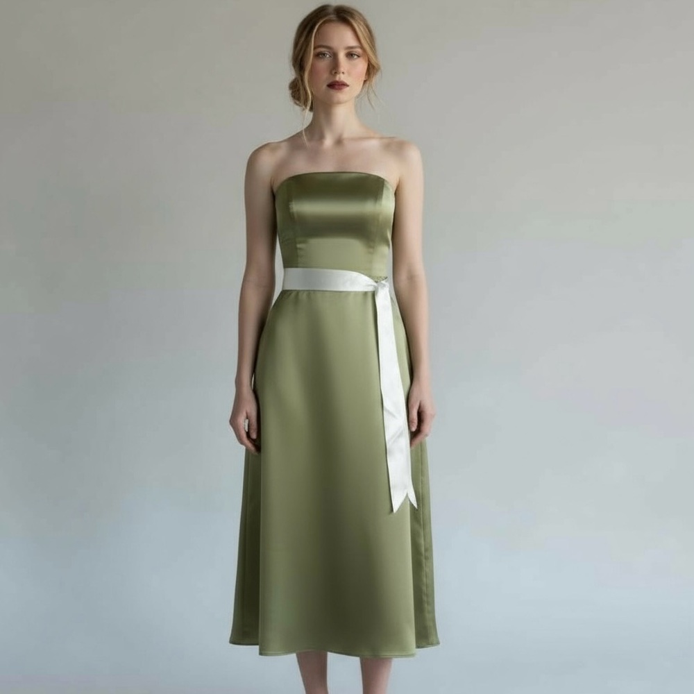 Bill Levkoff Strapless Belt‎ Formal Dress Size 8